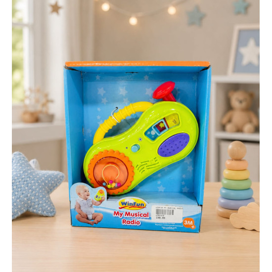 WinFun My Musical Radio – Interactive Baby Musical Toy