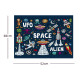 208 Piece Space Adventure Jigsaw Puzzle for Kids