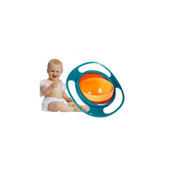 360° Gyro Spill Proof Snack Bowl | Toddler No Spill Feeding Bowl South Africa