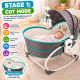 5-in-1 Baby Rocker Bassinet & Bedside Sleeper
