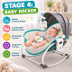 5-in-1 Baby Rocker Bassinet & Bedside Sleeper