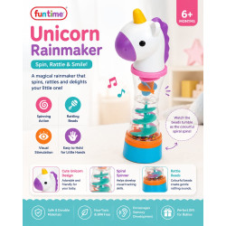 FUN TIME UNICORN RATTLE