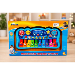 WinFun Magic Sounds Composer Keyboard – Interactive Musical Toy for Kids