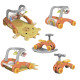 7-in-1 Multifunctional Baby Music Walker & Ride-On Activity Walker for Toddlers