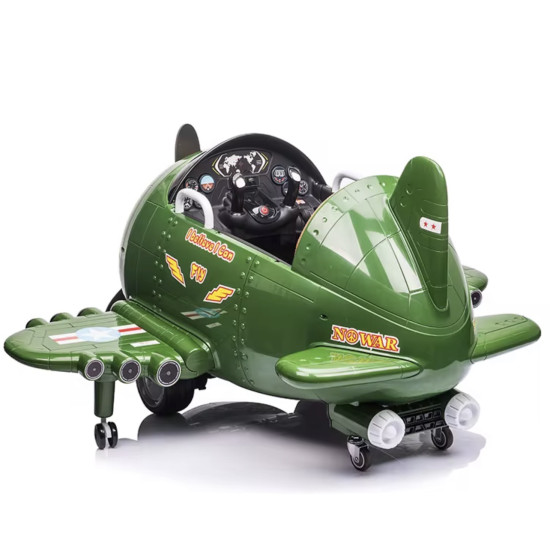 LILittle Aviator 12V Kids Ride On Plane with Bluetooth, USB Music & Realistic Sounds | The Play Palace South Africa