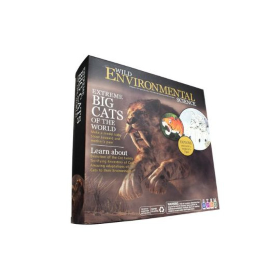Wild Environmental Science Extreme Big Cats Science Kit