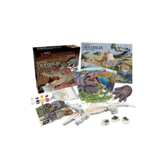 Wild Environmental Science Extreme Crocodiles of the World Science Kit