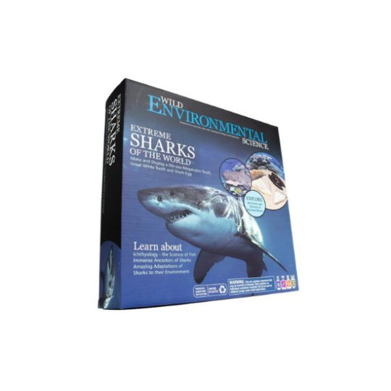 Wild Environmental Science Extreme Sharks of the World Science Kit
