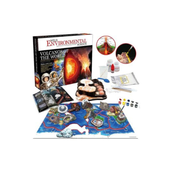 Wild Environmental Science Volcanoes of the World Science Kit