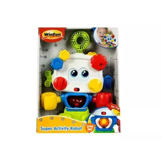 WinFun Super Activity Robot Interactive Baby Toy