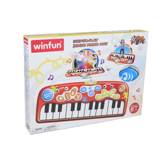 Winfun Step To Play Jumbo Piano Mat