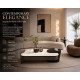 Austin Luxury Coffee Table with Engineered Marble Top & Storage