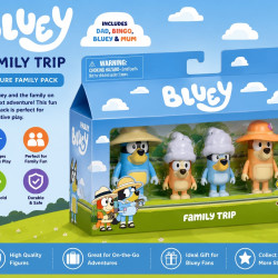BLUEY 4PC FIGURENE