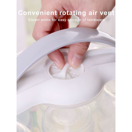 Baby Bottle Drying Rack & Steriliser Storage Box