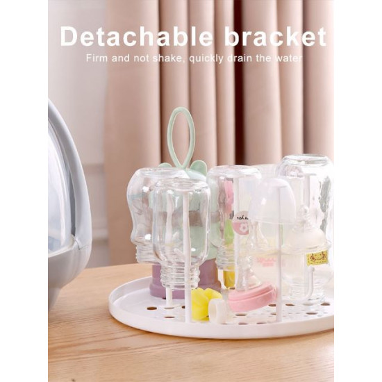 Baby Bottle Drying Rack & Steriliser Storage Box