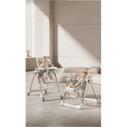 Baby Electric Feeding Chair with Bluetooth, Rocking & Reclining Function