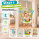 iBaby Jungle Baby Activity Jumper & Entertainer