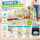 iBaby Jungle Baby Activity Jumper & Entertainer