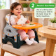 2-in-1 Adjustable Baby Feeding High Chair
