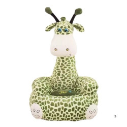 Baby Plush Support Cushion – Giraffe | Soft Infant Sitting Support Seat