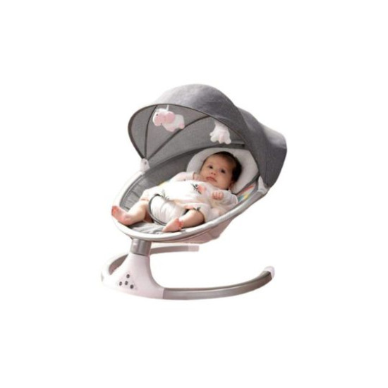 Baby Electric Swing Chair with Canopy, Music & Automatic Rocking