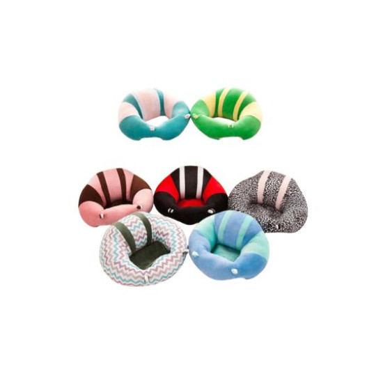 Baby Plush Seat Cushion | Soft Infant Sitting Support Chair (Small)