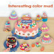 Magic Dough Happy Birthday Cake Creative Play Set