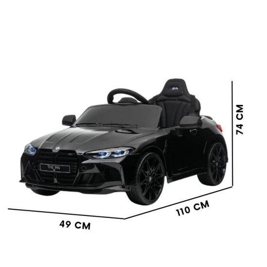 Licensed BMW M4 12V Kids Ride-On Car with Remote Control