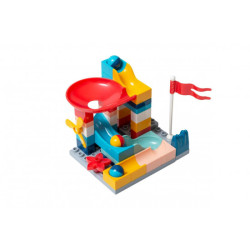 Build It Up Marble Run Construction Set – 59 Pieces