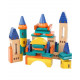 Wooden Castle Building Blocks Set for Kids | Educational Construction Toy