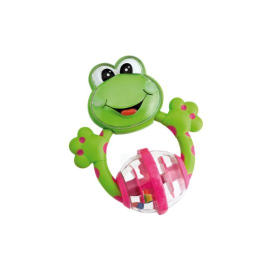 Chicco Frog Baby Rattle Sensory Toy
