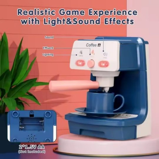 Kids Pretend Play Coffee Machine | Happy Family Role Play Toy South Africa