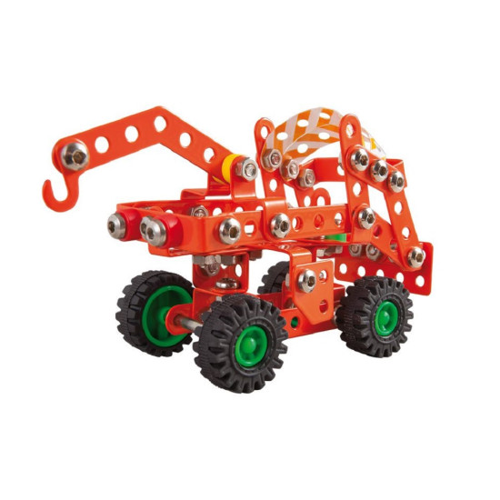 Constructor Tow Joe Road Assist Metal Construction Building Kit – 156 Pieces