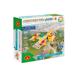 Constructor Junior Aeroplane Wooden Construction Building Kit