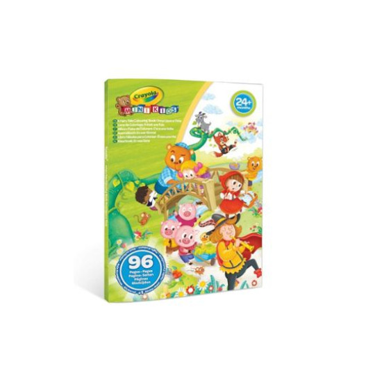 Crayola Mini Kids 96 Page Colouring Book – Creative Colouring Activity Book