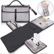 Portable Baby Diaper Changing Pad | Foldable Travel Changing Mat with Storage Pockets