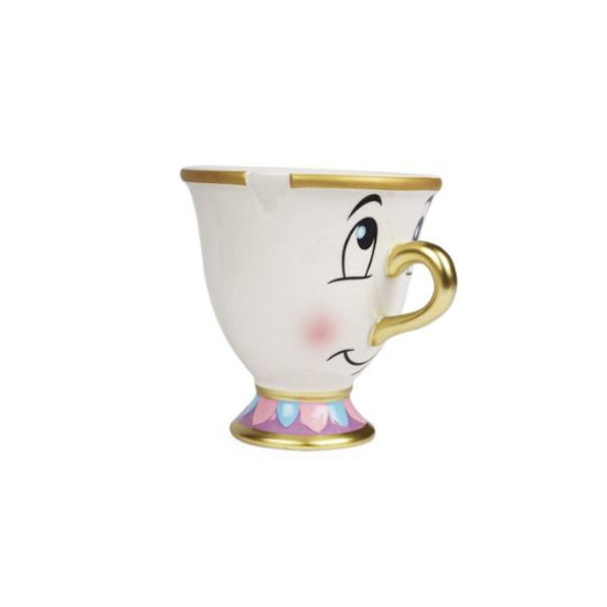 Disney Chip Ceramic Mug | Official Beauty and the Beast Chip Collectible Mug