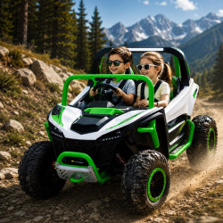 Veotor 24V Kids Ride-On UTV | Electric Off-Road Buggy with EVA Wheels