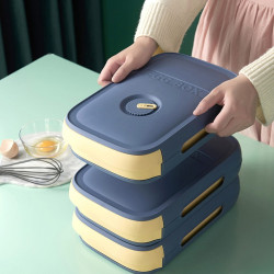 Stackable Egg Storage Box | Refrigerator Egg Organizer Drawer | Kitchen Egg Container