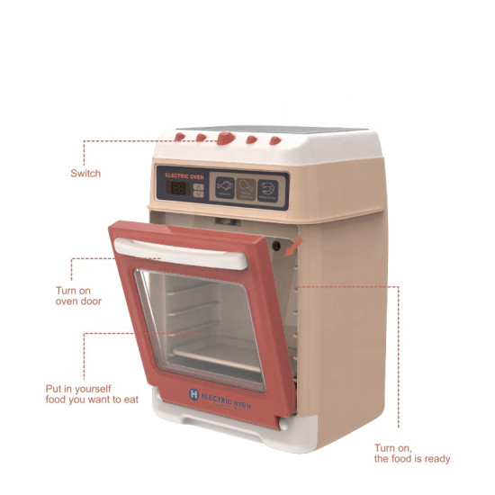 Kids Role Play Electric Oven Toy – Pretend Kitchen Appliance