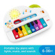 Fisher-Price Silly Sounds Light-Up Piano | Musical Learning Toy for Babies