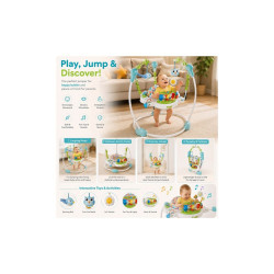 iBaby Jungle Baby Activity Jumper & Entertainer