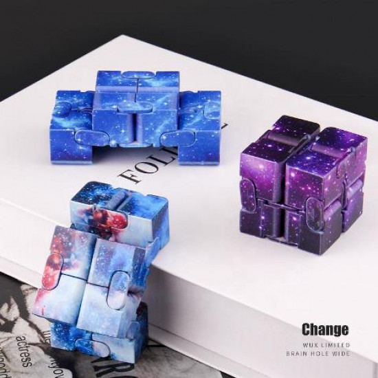 Infinity Cube Fidget Toy | Stress Relief Folding Cube