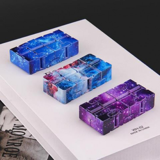 Infinity Cube Fidget Toy | Stress Relief Folding Cube