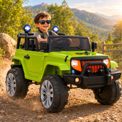 Jeep Wrangler 119 12V Kids Electric Ride On Car with Remote Control