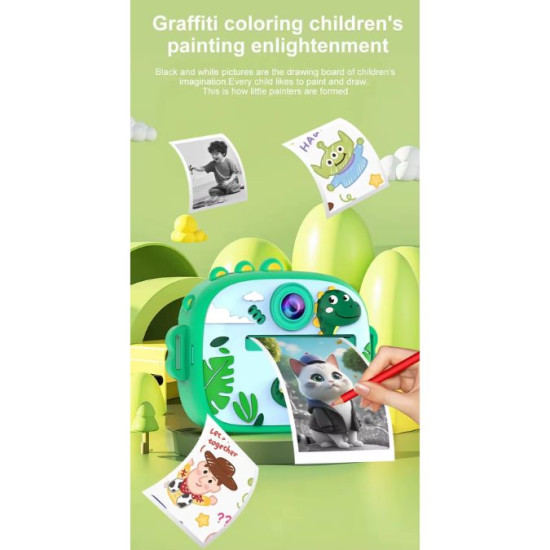 Kids Instant Digital Print Camera – Photo, Video & Instant Printing | South Africa