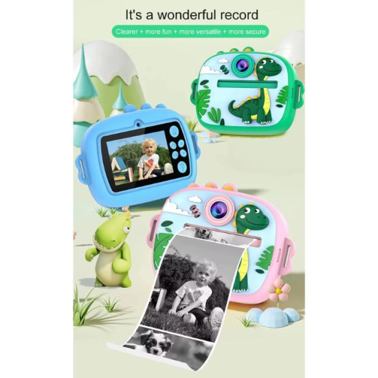 Kids Instant Digital Print Camera – Photo, Video & Instant Printing | South Africa