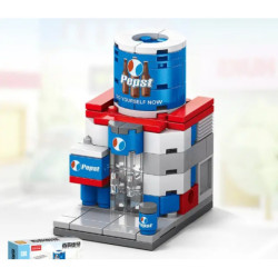 Kids Crea Street Pepsi Building Blocks Play Set