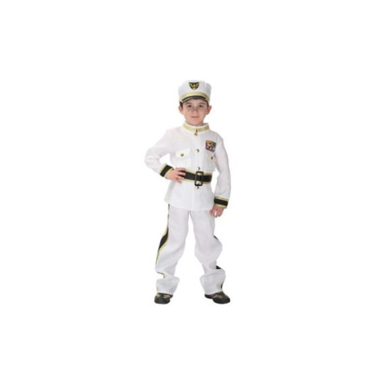Kids Navy Officer Dress-Up Costume Set