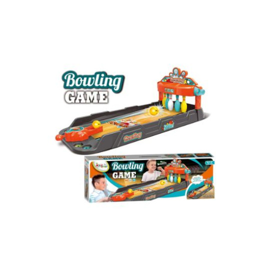Kids Tabletop Bowling Game Set with Automatic Pin Reset